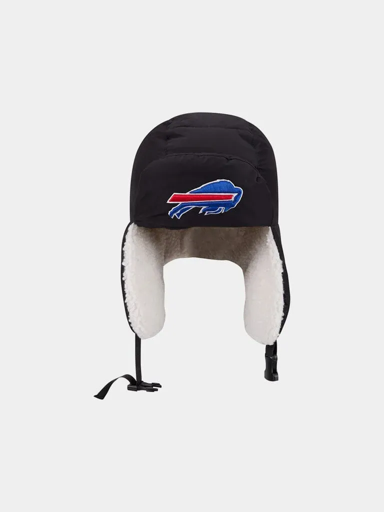 Buffalo Bills X Alpha X New Era Quilted Trapper caciula neagra
