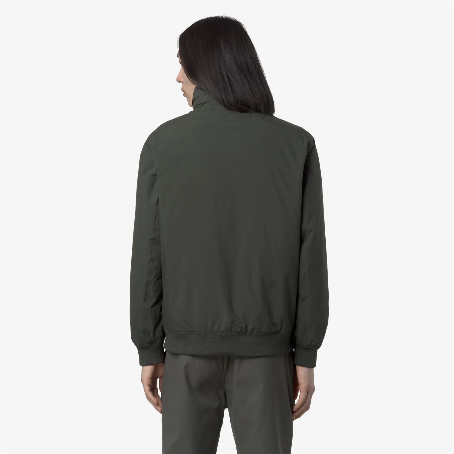 K-Way Arsene Warm Ottoman geacă verde impermeabilă