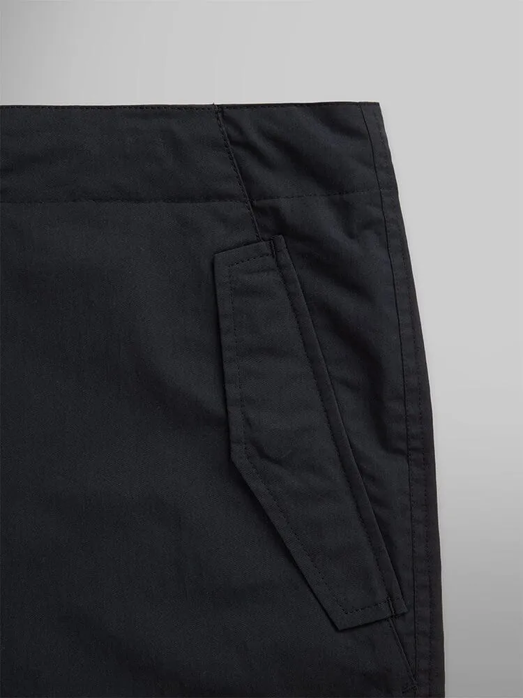 Alpha Industries Lightweight Parachute pantalon negru ripstop