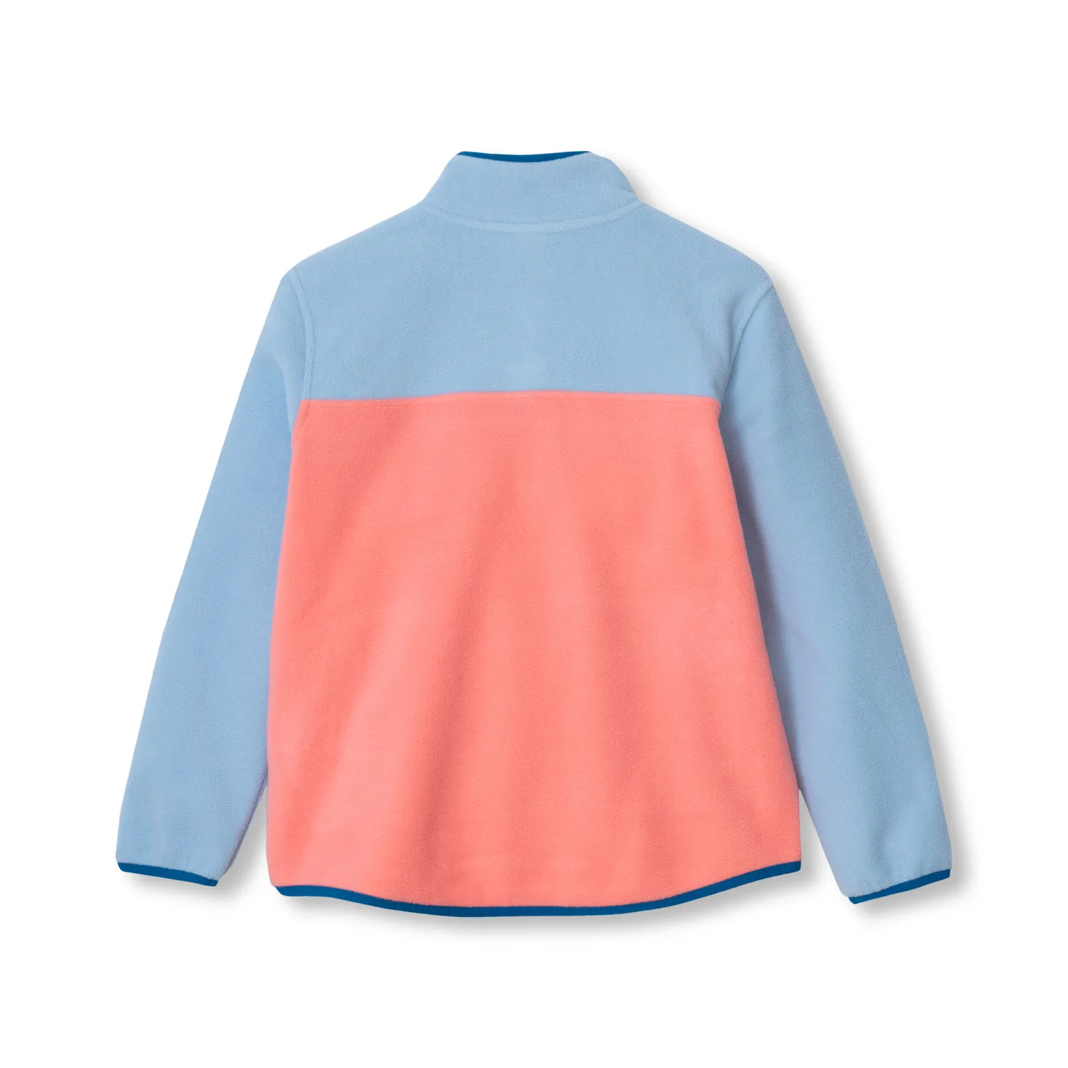 Eddie Bauer Quest Fleece Snap Neck pulover Carnation moale