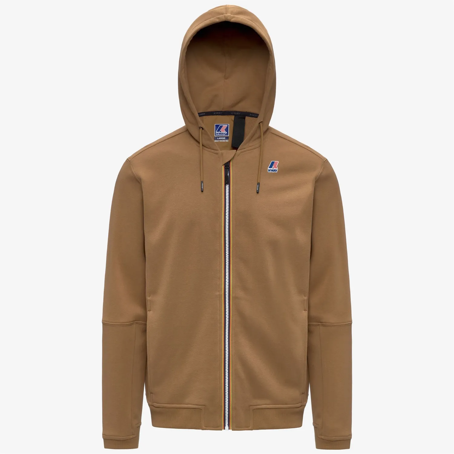 K-Way Prosper hanorac unisex maro cu gluga