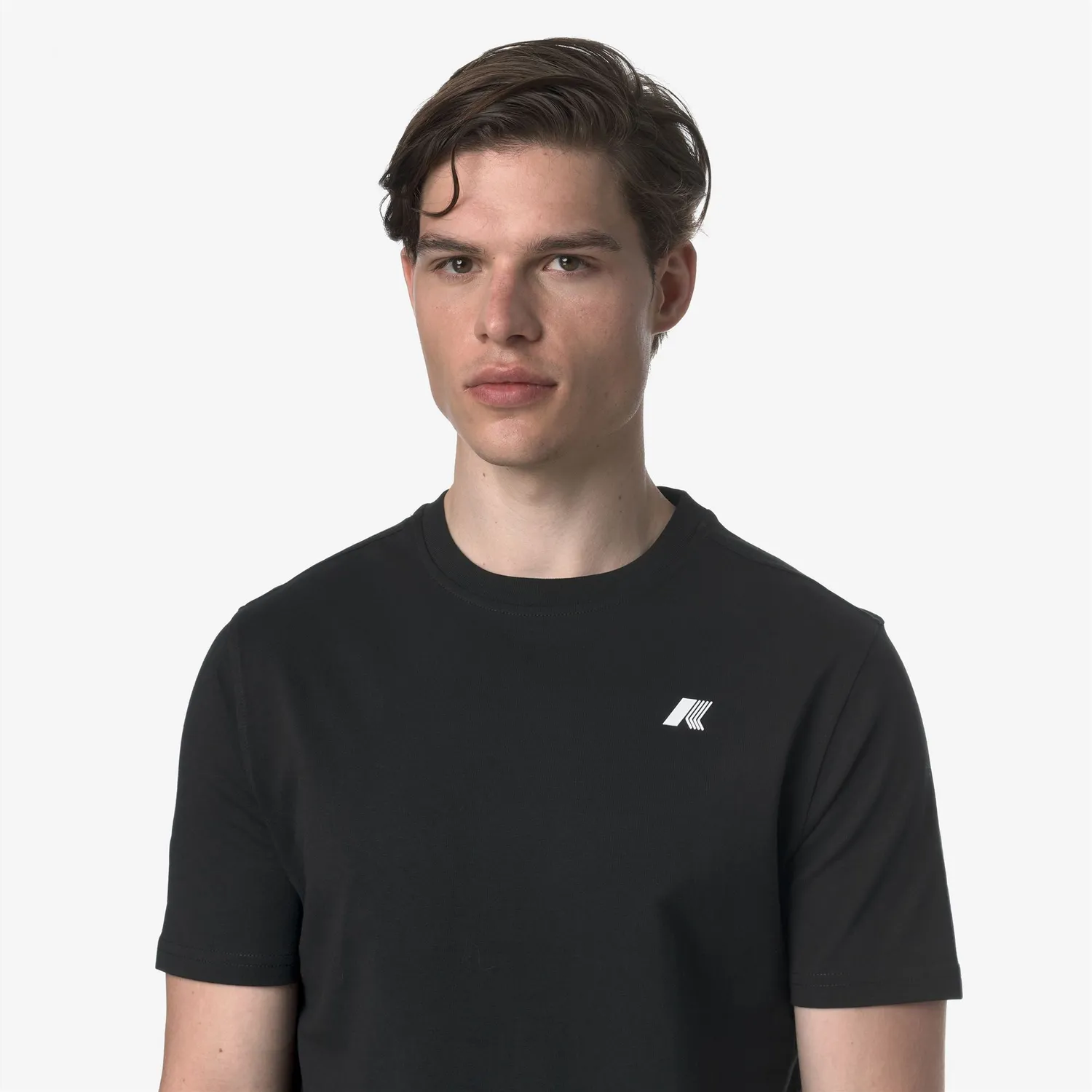 K-Way Odom tricou barbati negru bumbac