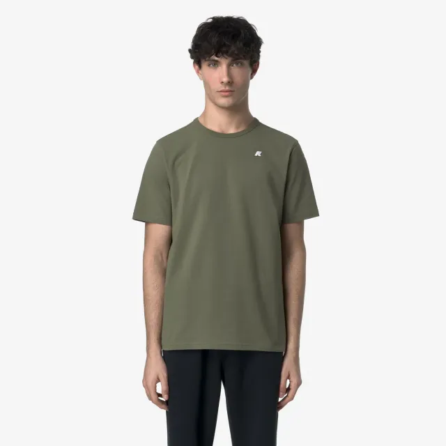 K-Way Adame Light Stretch Jersey tricou bărbați verde