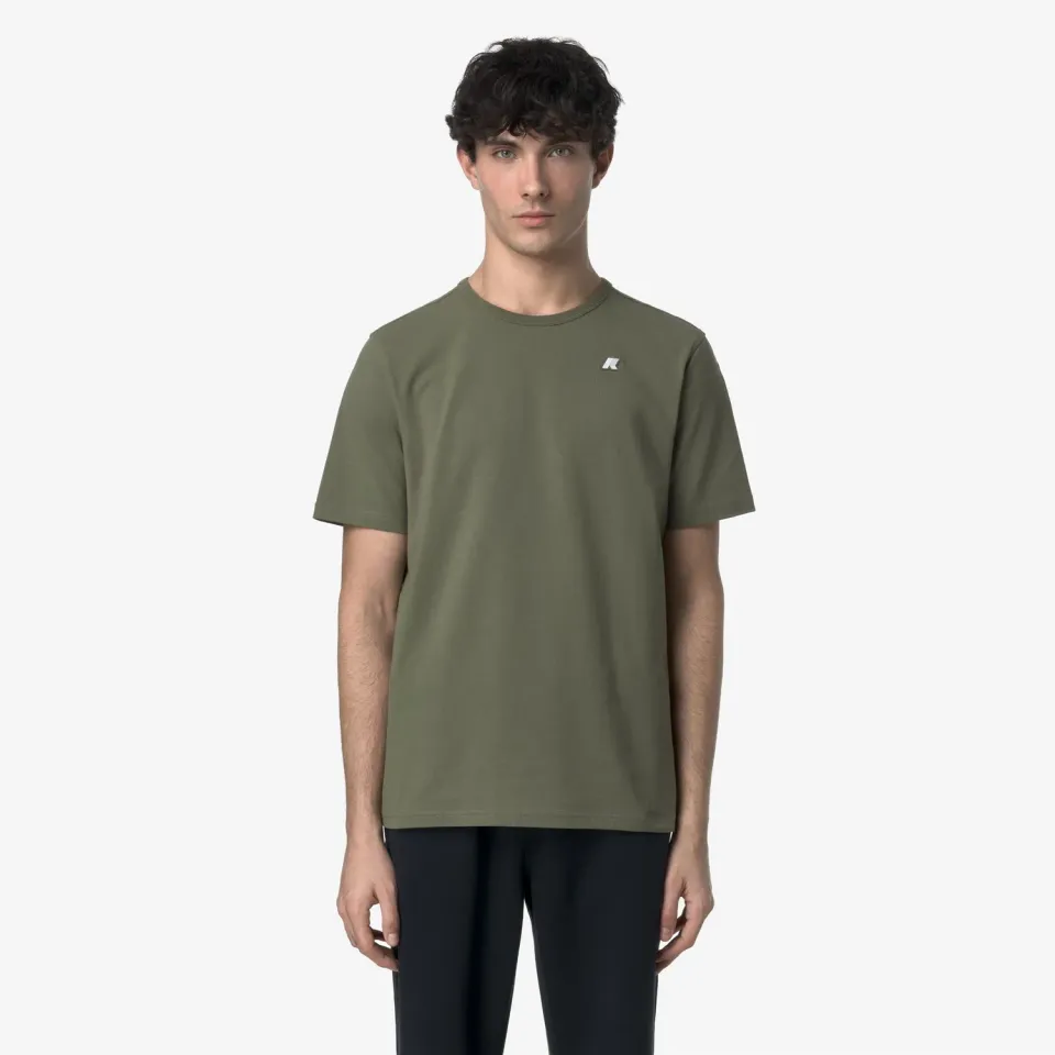 K-Way Adame Light Stretch Jersey tricou bărbați verde