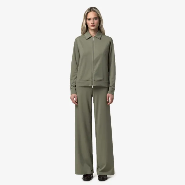 K-Way Jalle SL Spacer pantaloni damă verzi largi