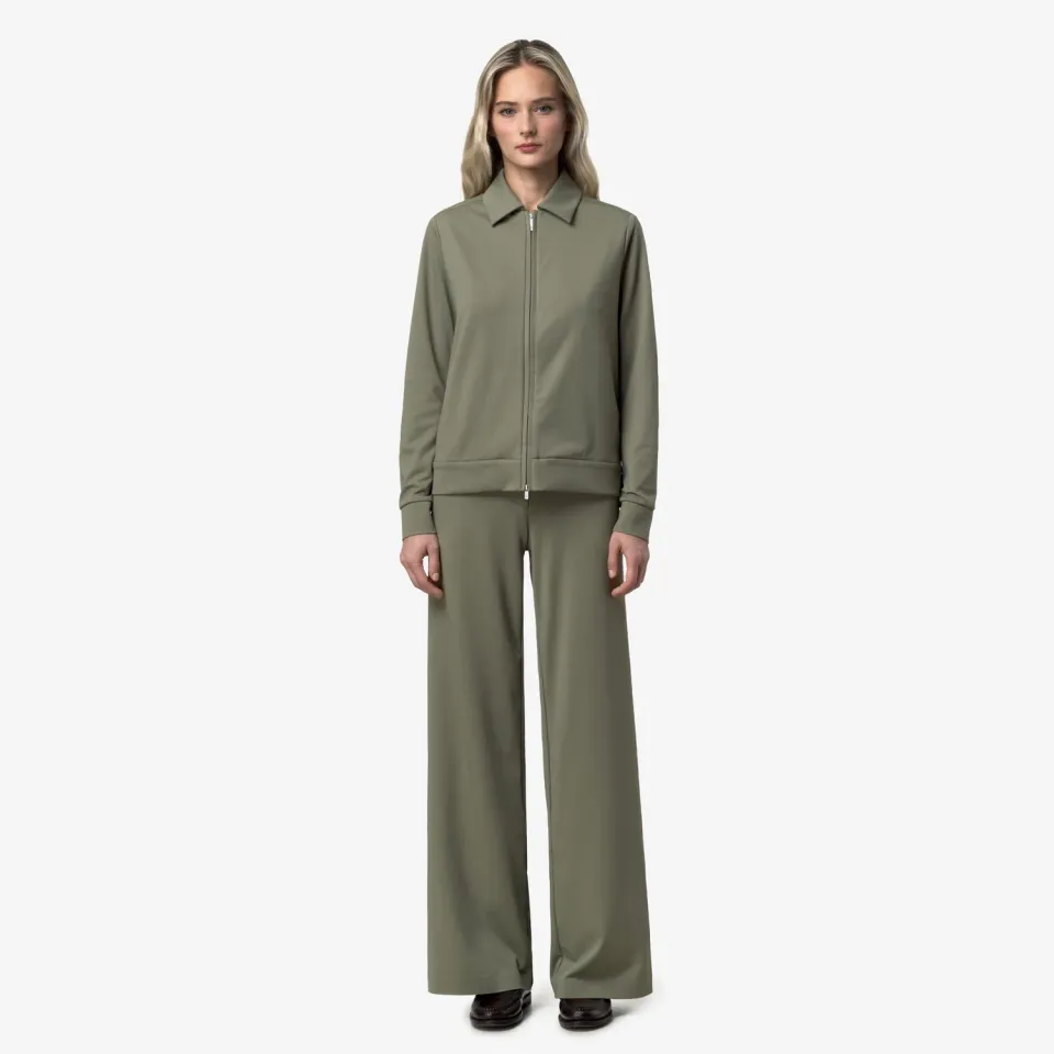 K-Way Jalle SL Spacer pantaloni damă verzi largi