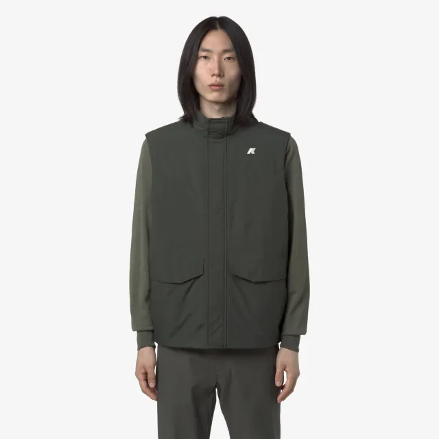 K-Way Valen Warm Ottoman vesta verde puf