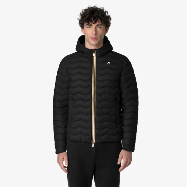 K-Way Jack Quilted Warm geacă neagră bărbați
