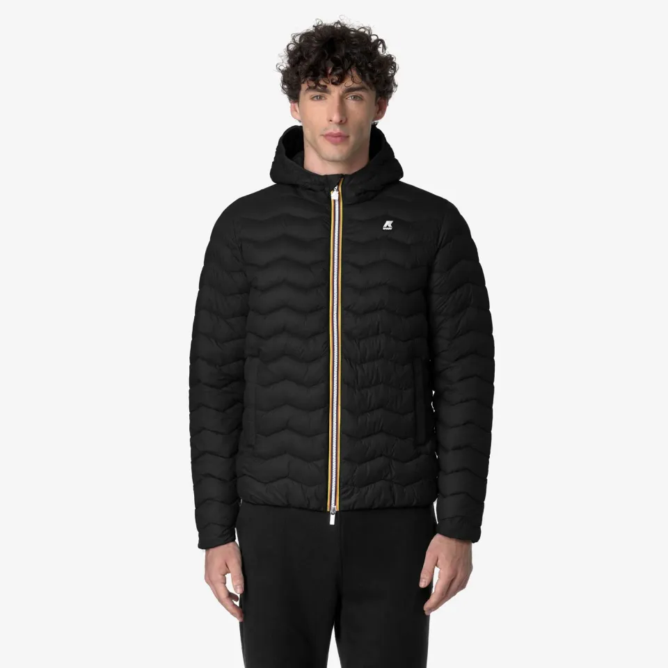 K-Way Jack Quilted Warm geacă neagră bărbați