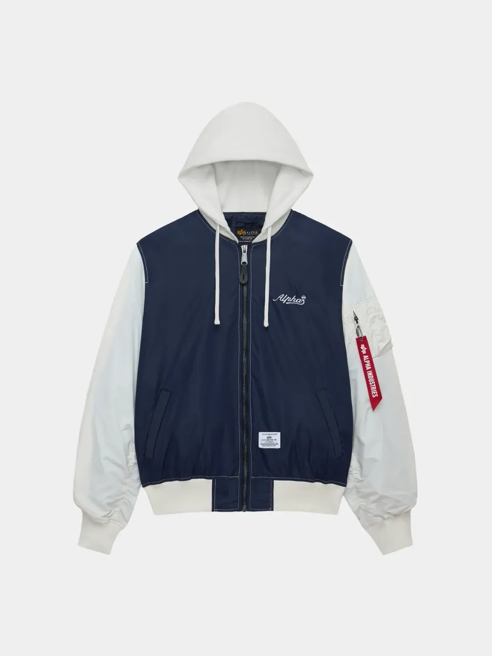 Alpha Industries L-2B Relaxed Varsity geacă replica blue ușoară