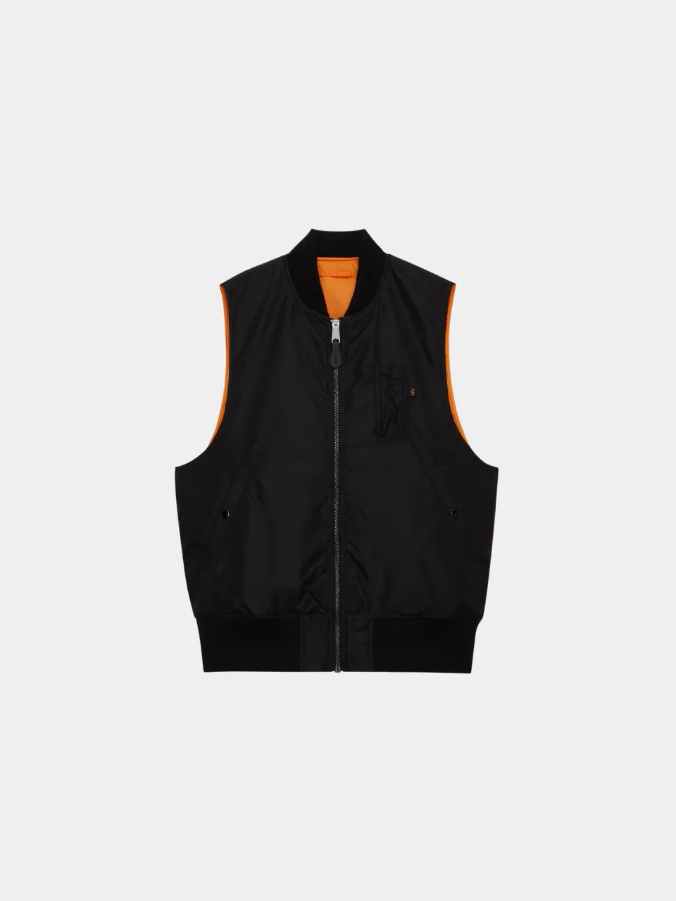 Alpha Industries MA-1 Oxford Vest vestă neagră ușoară