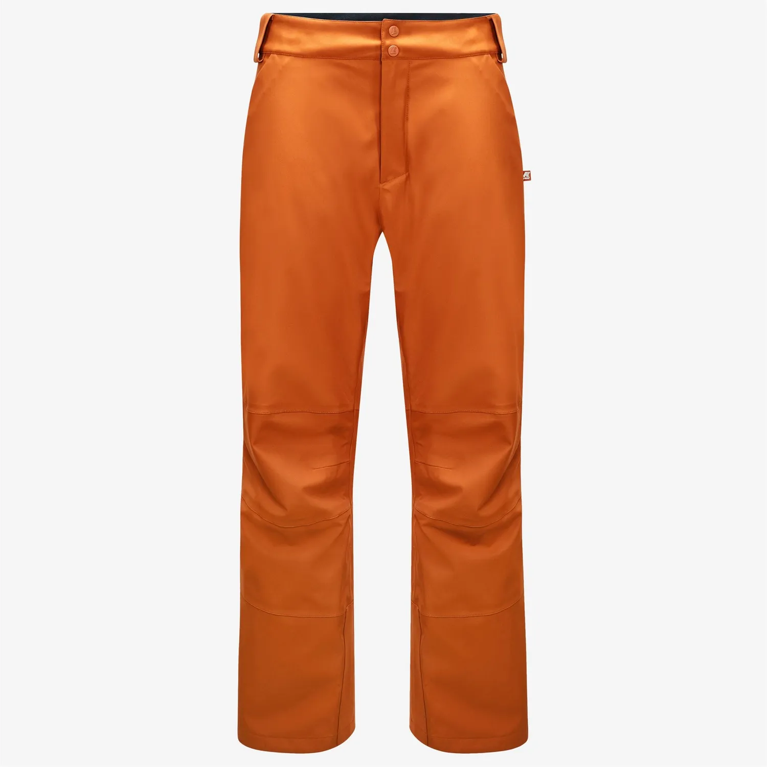 K-Way Noe Micro Twill pantaloni portocalii impermeabili