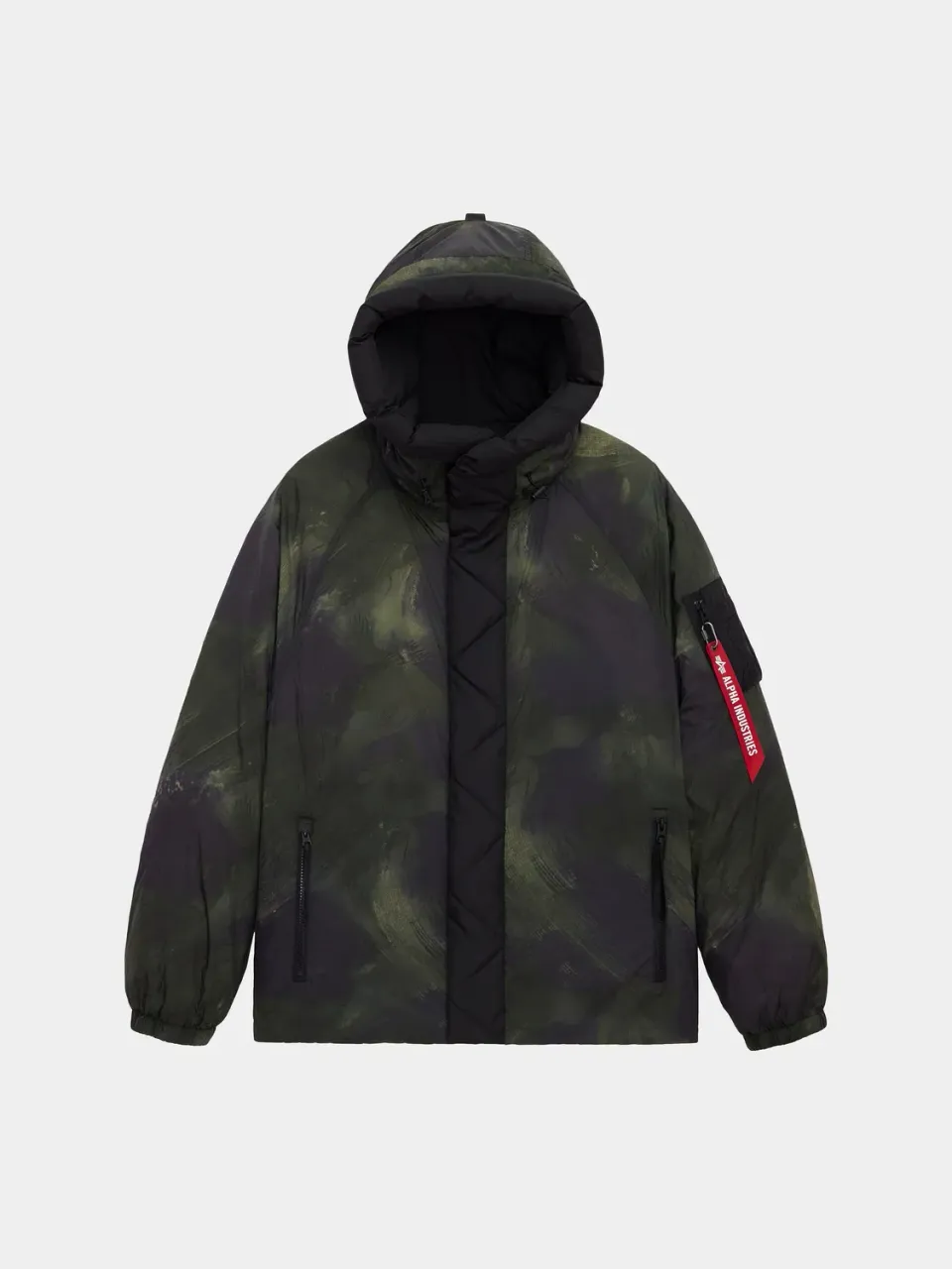 Alpha Industries Sheer Puffer parka barbati camuflaj puf