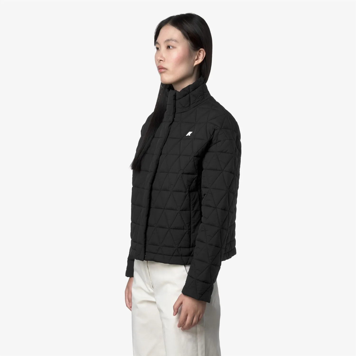 K-Way Sabrina Diamond geaca scurta dama neagra