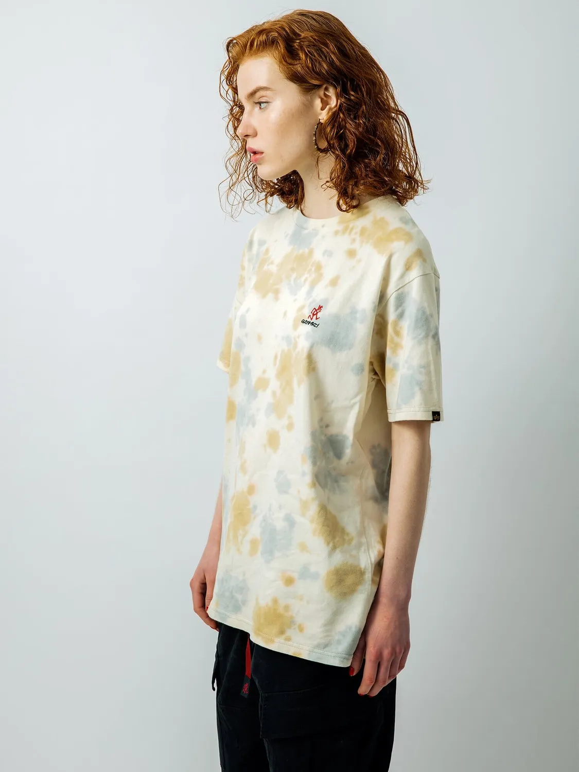 Alpha Industries Gramicci Tie Dye tricou camo bumbac