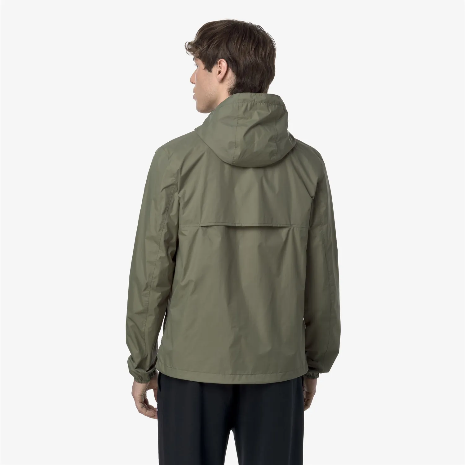 K-Way Jake Plus.2 Double geacă verde reversibilă