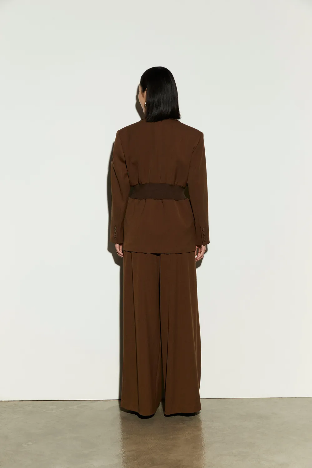 Isabelle Blanche jacheta striata dark earth