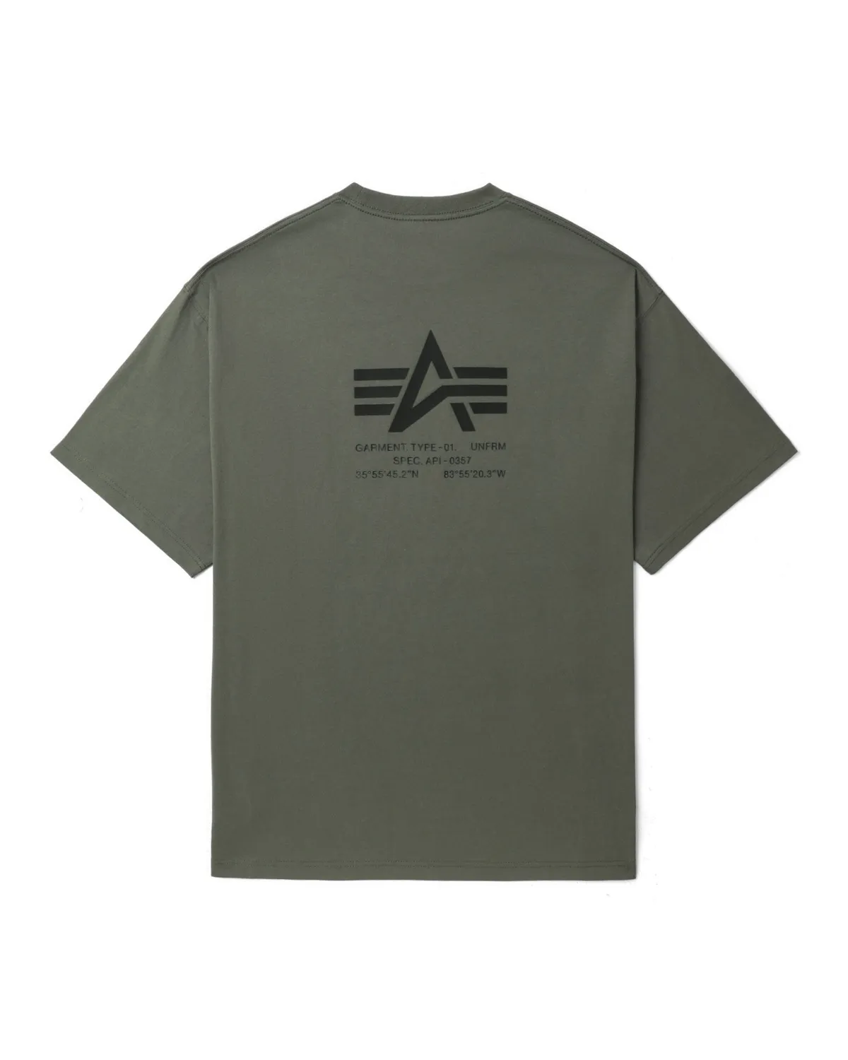 Alpha Industries UNFRM tricou bumbac masliniu relaxat