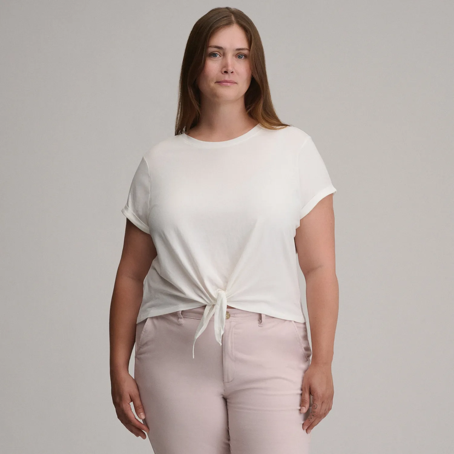 Eddie Bauer Tempo Lite Tie Front maiou damă cosmos cu nod