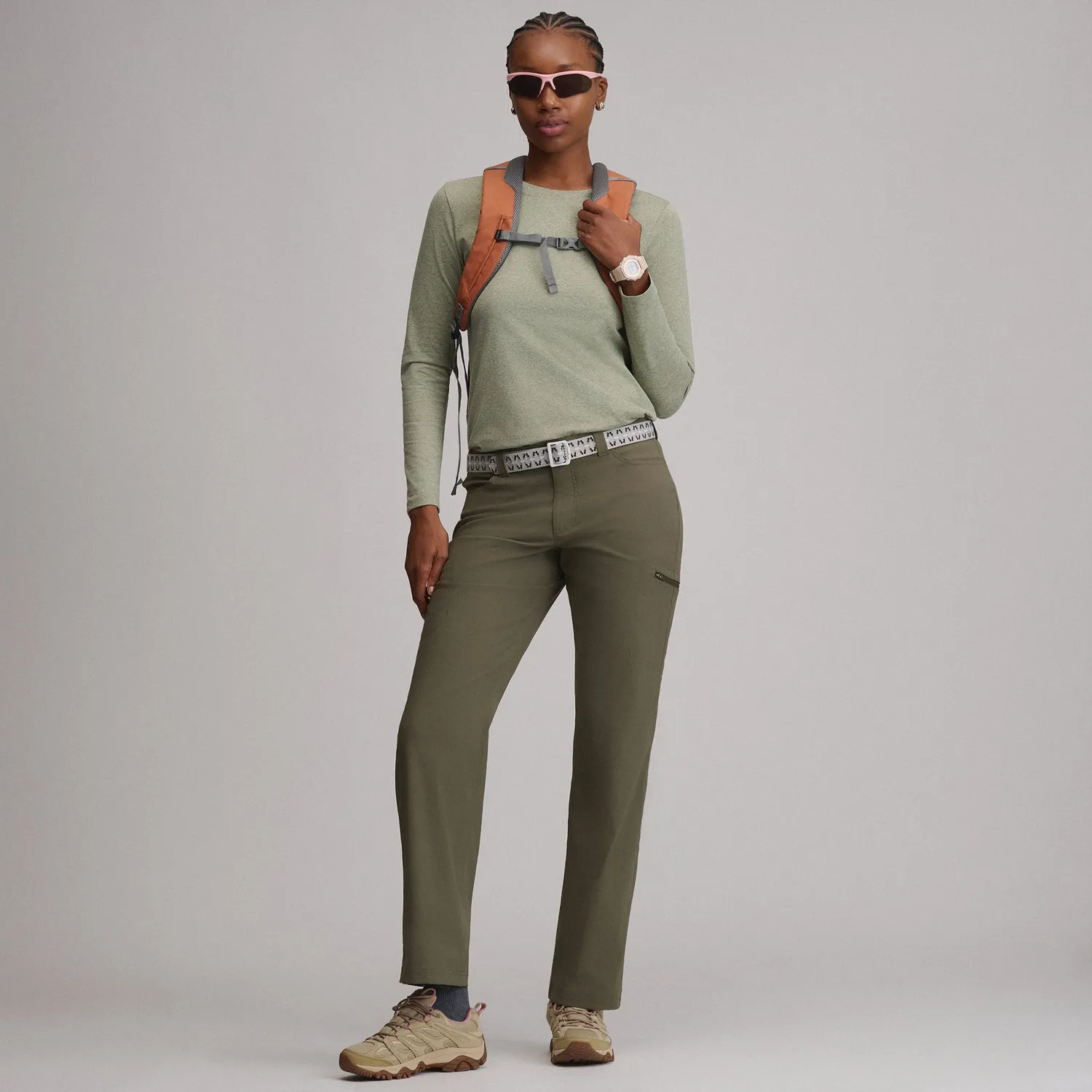 Eddie Bauer Guide Pro Pants pantaloni dama negri stretch