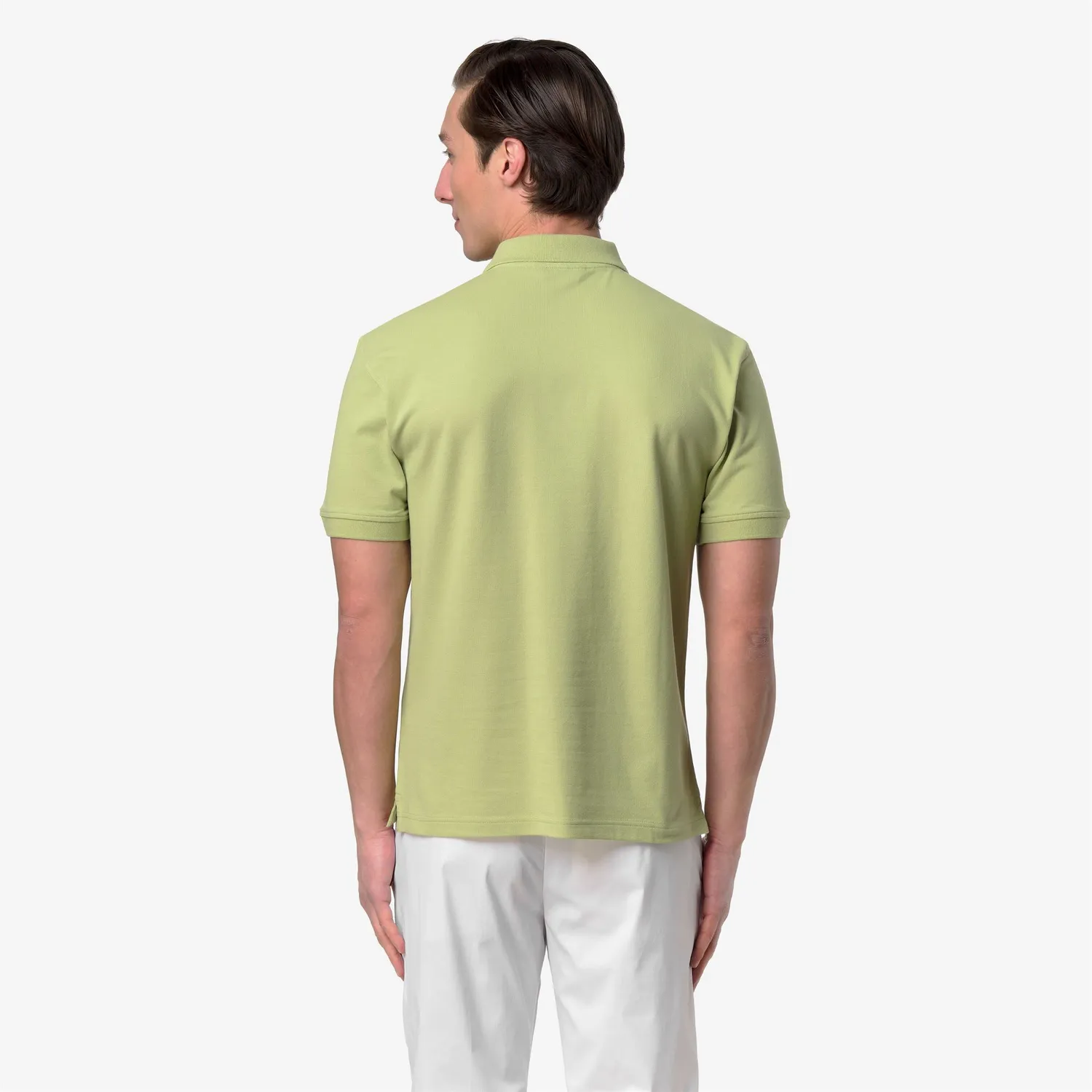 K-Way Simor Pique tricou polo bărbați verde