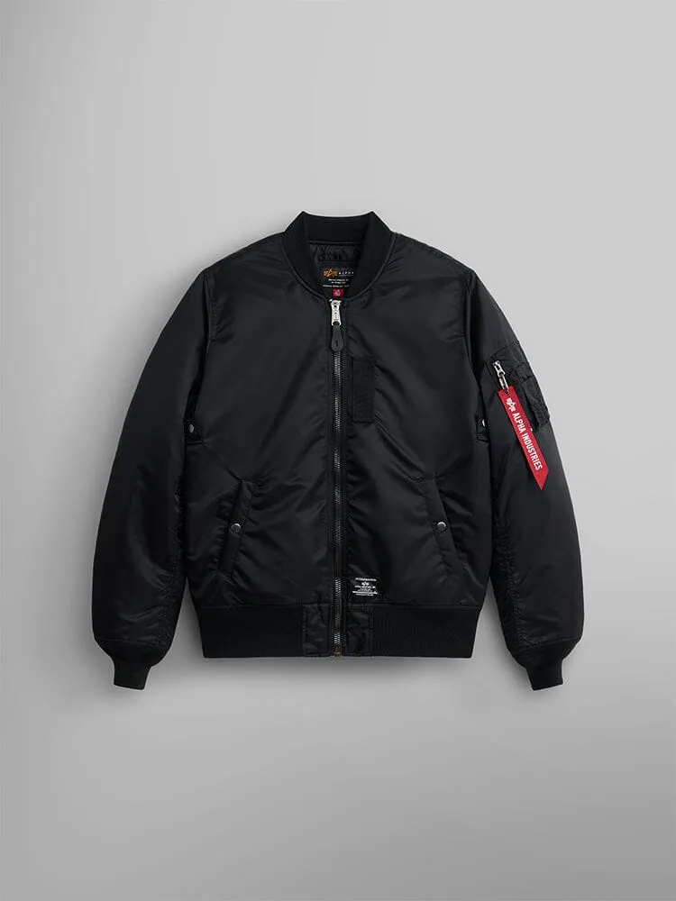 Alpha Industries MA-1 Mod Bomber geacă verde sage nailon