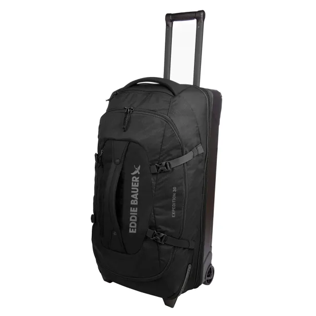 Eddie Bauer Expedition 30 Duffel 2.0 geanta voiaj negru cu roti