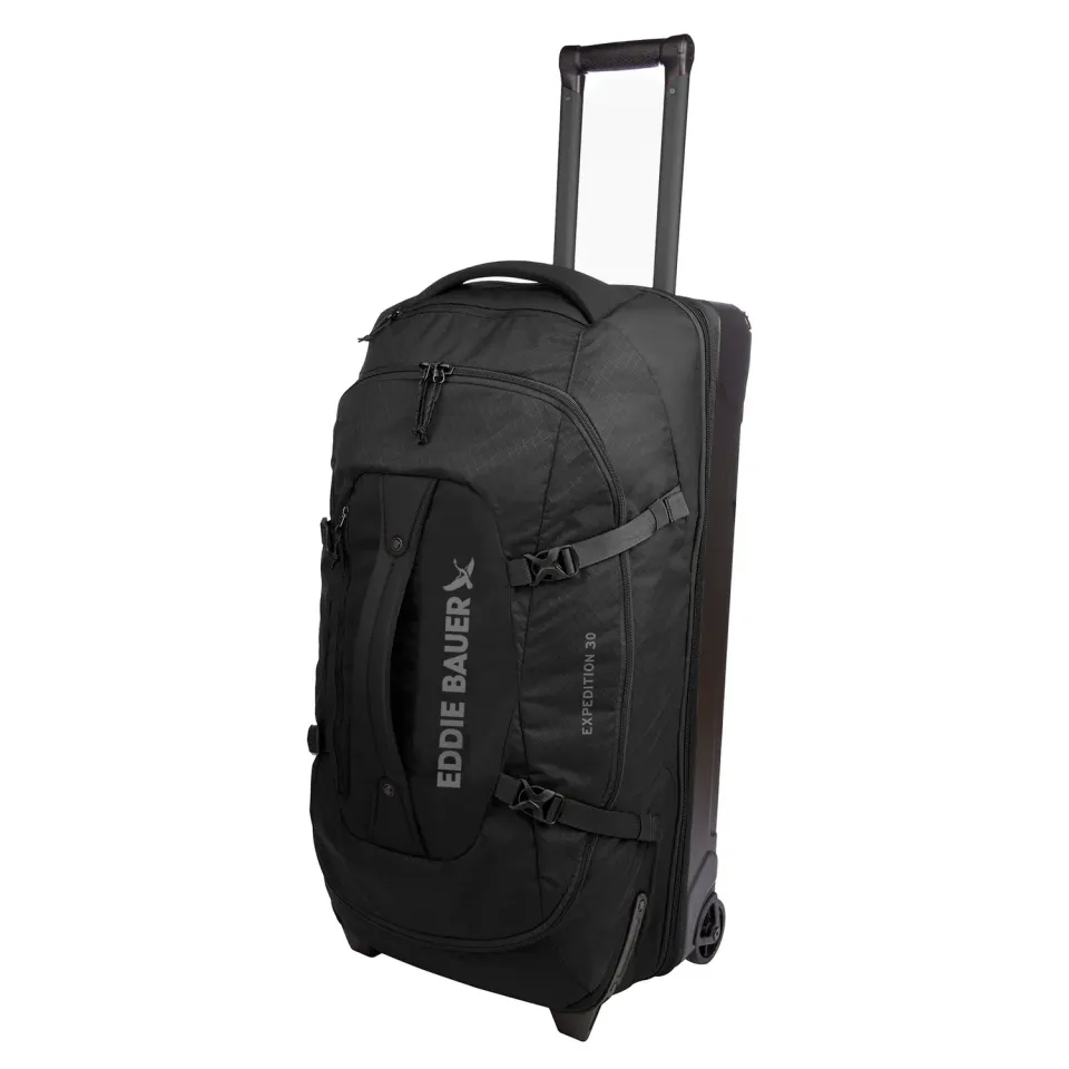 Eddie Bauer Expedition 30 Duffel 2.0 geanta voiaj negru cu roti