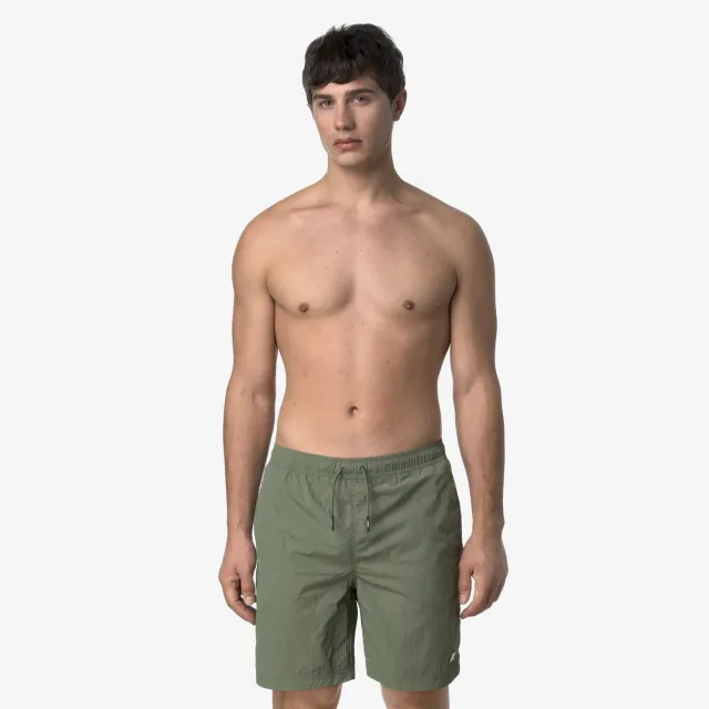K-Way Lenon Beach short plaja barbati verde uscare rapida
