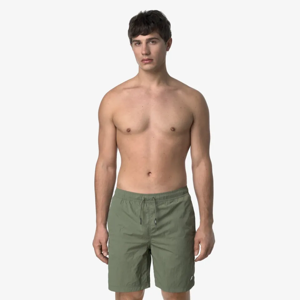 K-Way Lenon Beach short plaja barbati verde uscare rapida