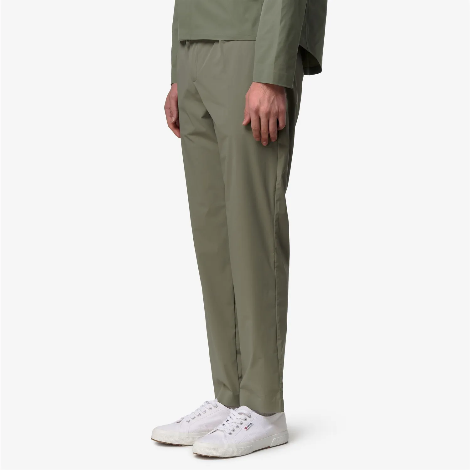 K-Way Ailty Light Tech pantaloni barbati verzi usori