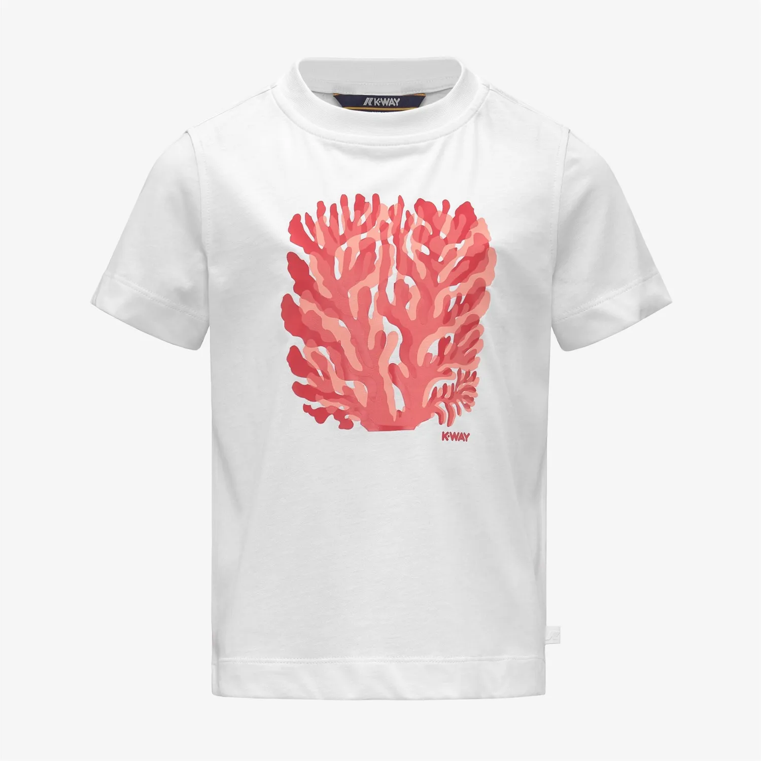 K-Way Melis Corail Jersey tricou fete White din bumbac