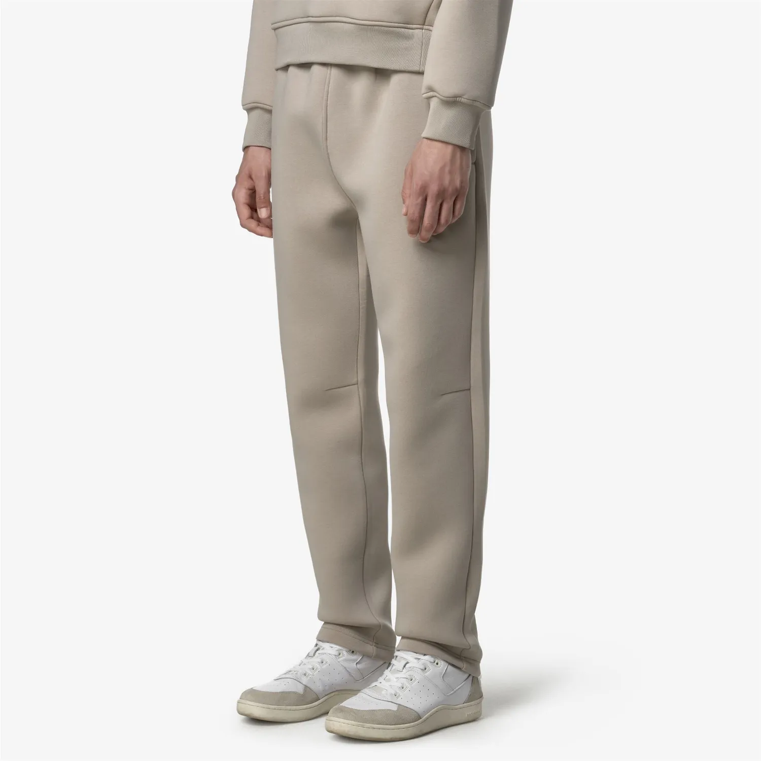 K-Way Micka Spacer pantaloni sport Beige Cashmere caldurosi