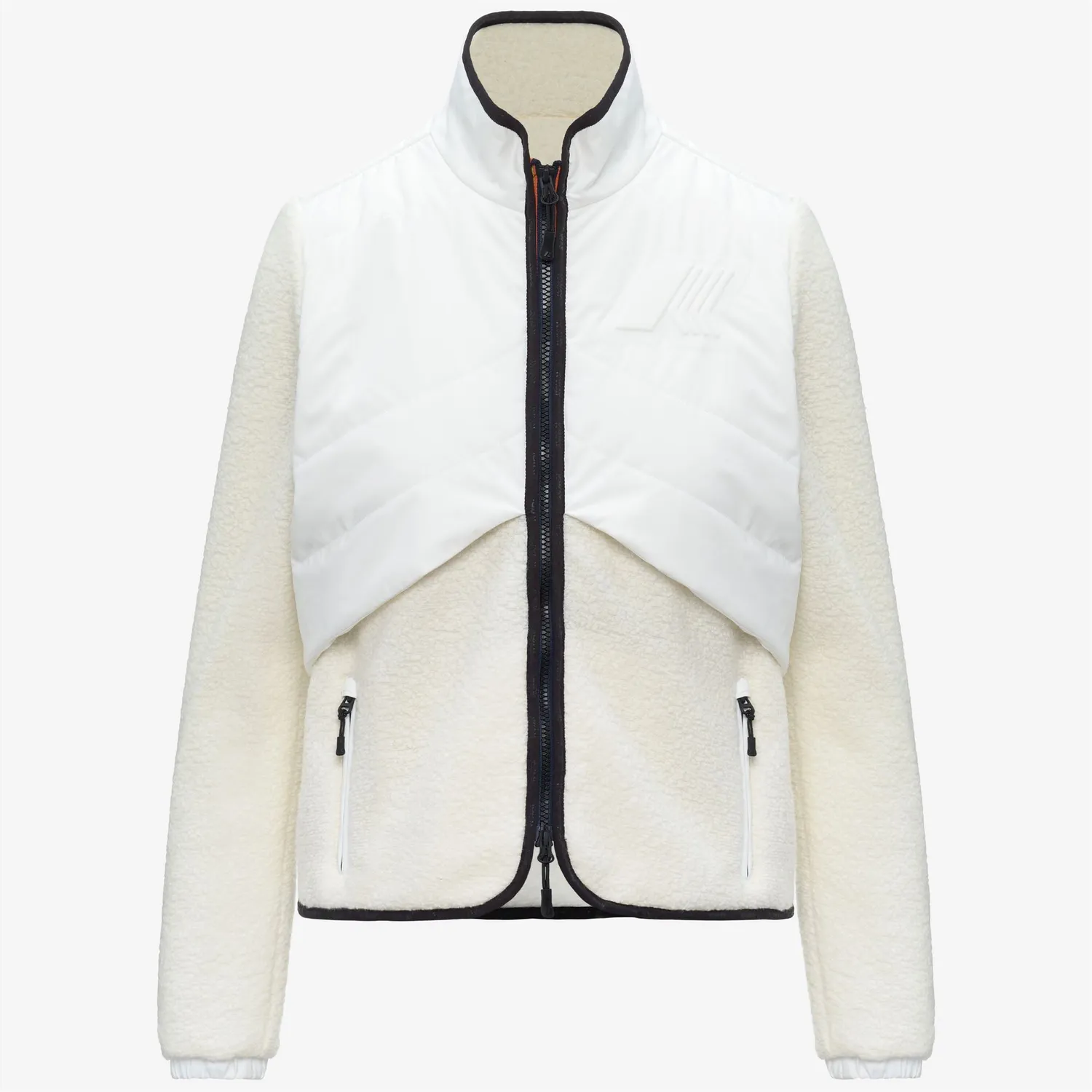 K-Way Luberon Polar geacă fleece damă albă