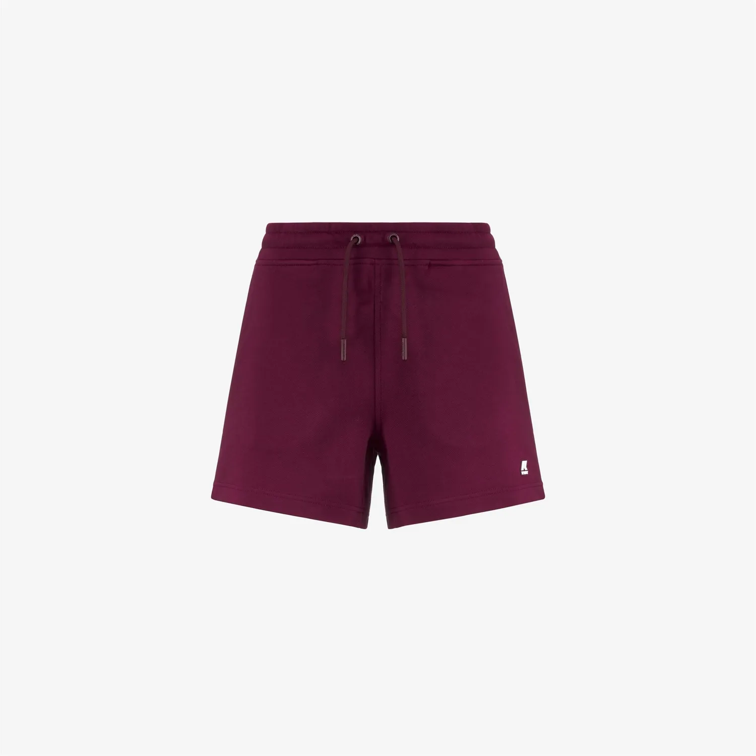 K-Way Rika K71229W pantaloni scurti rosu inchis bumbac