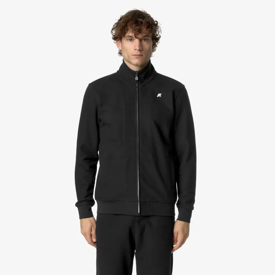 K-Way Finn Heavy Fleece geaca barbati negru polar gros