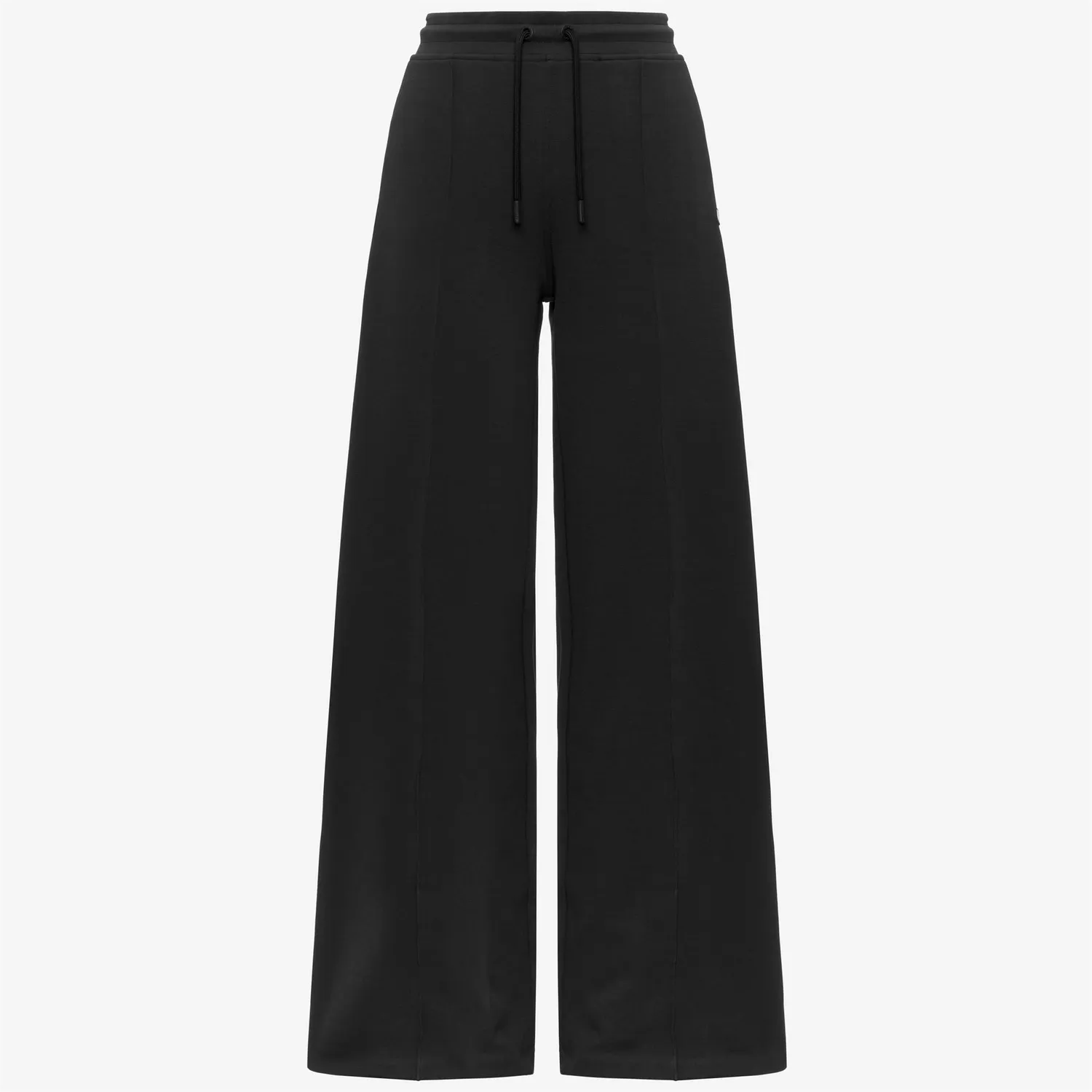 K-Way Loyre Interlock pantaloni dama negru evazati