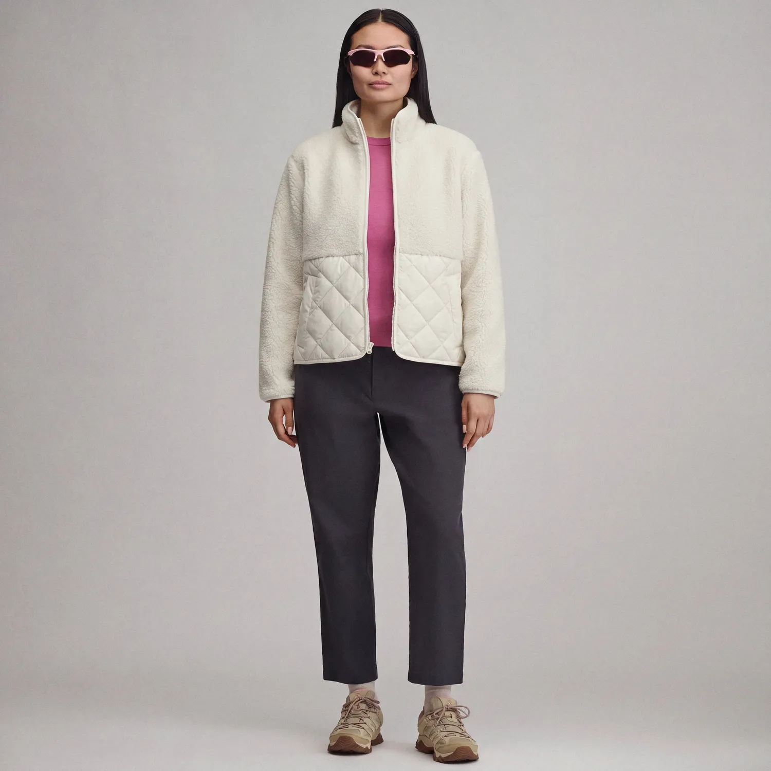 Eddie Bauer Wander geacă fleece damă neagră mixed