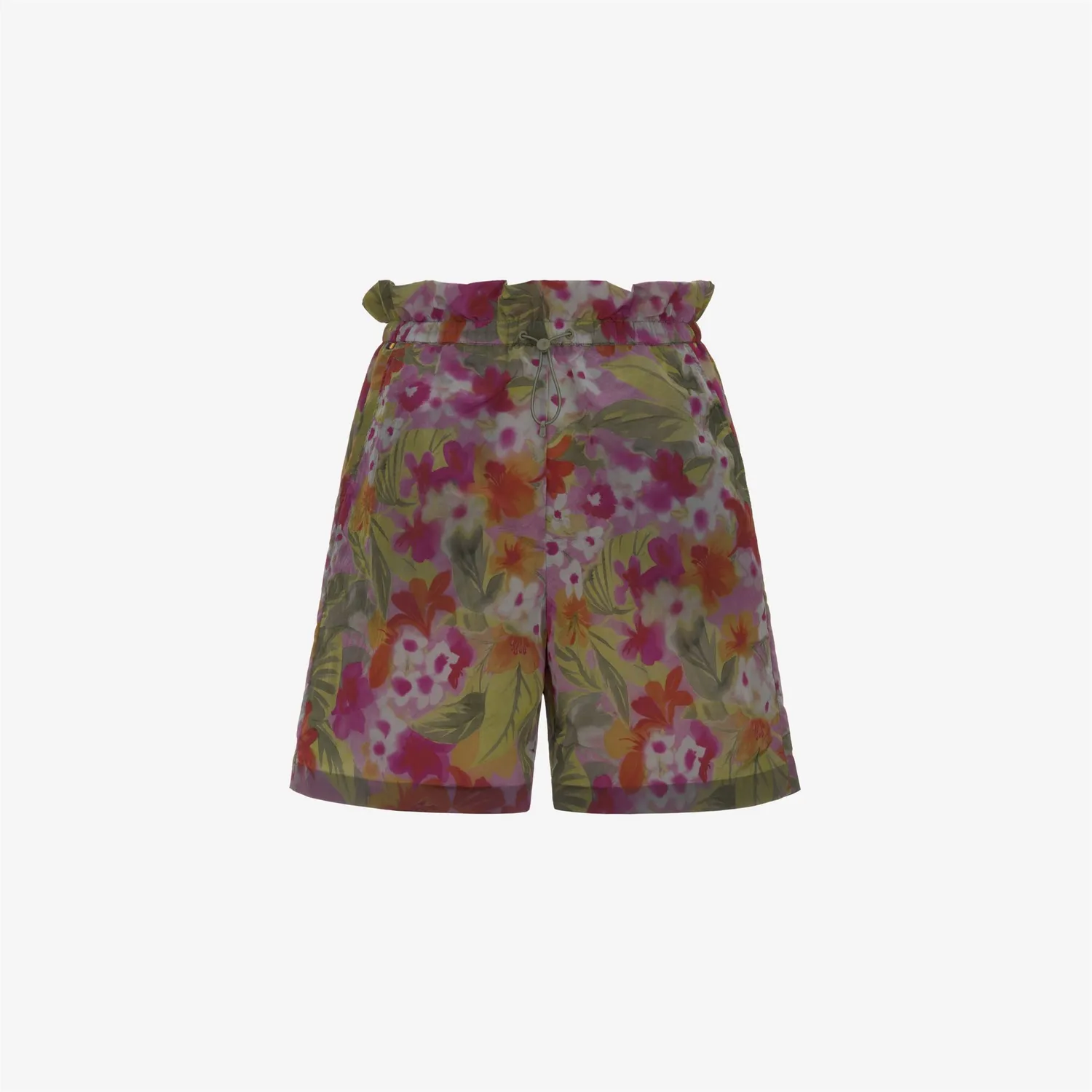 K-Way Mody Print bermude dama floral impermeabil