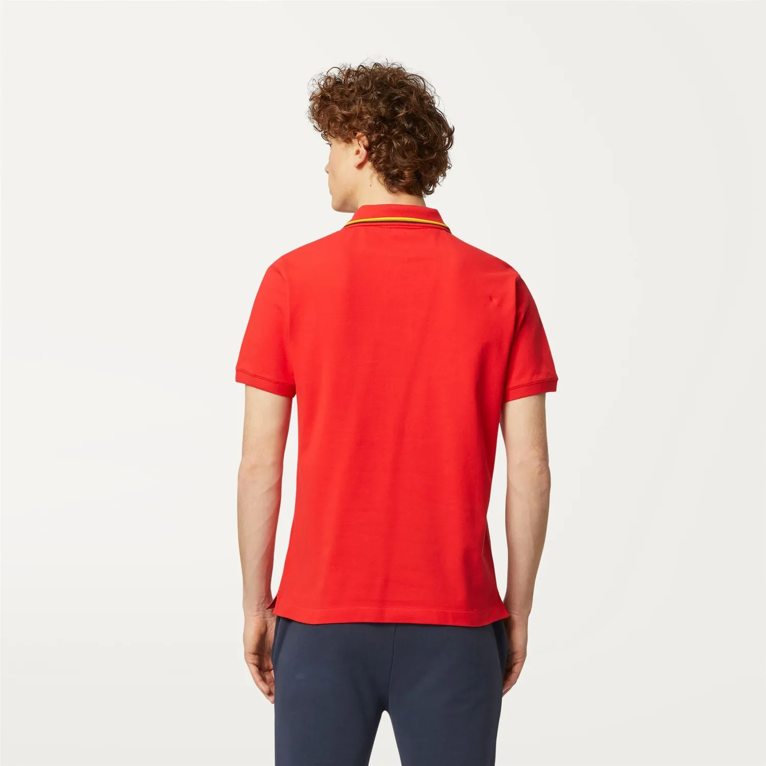 K-Way Jud K7121JW polo roșu bărbați pique