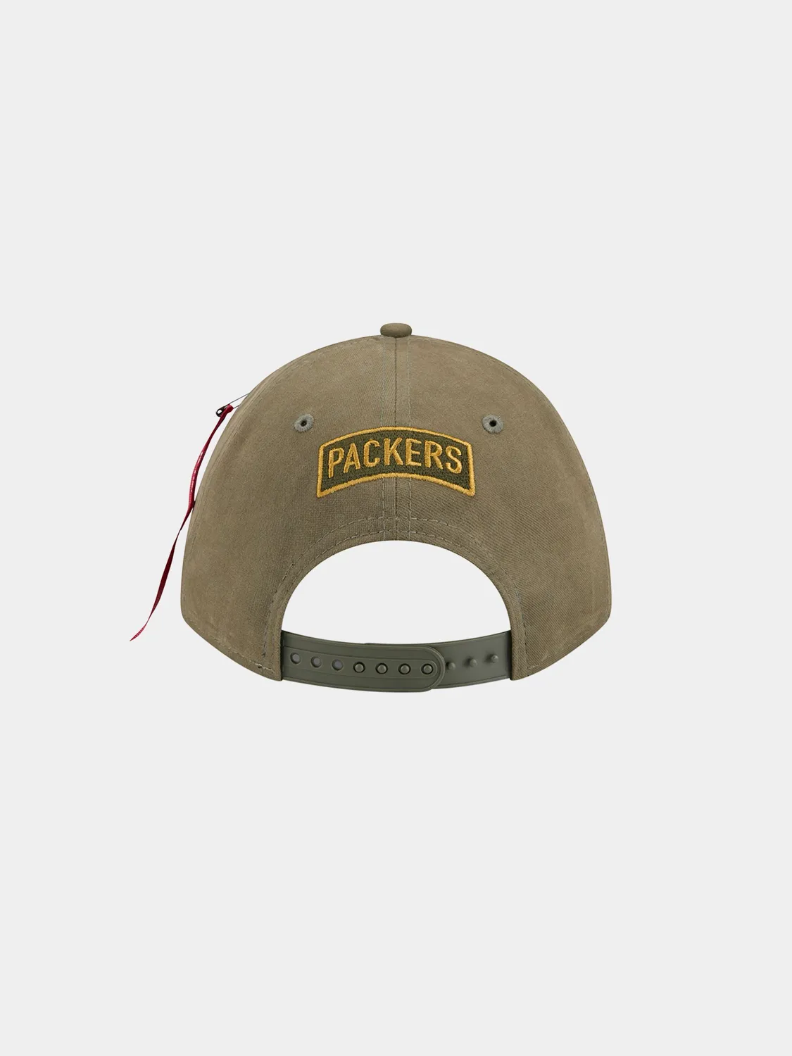 Alpha Industries x New Era 940 șapcă verde Packers