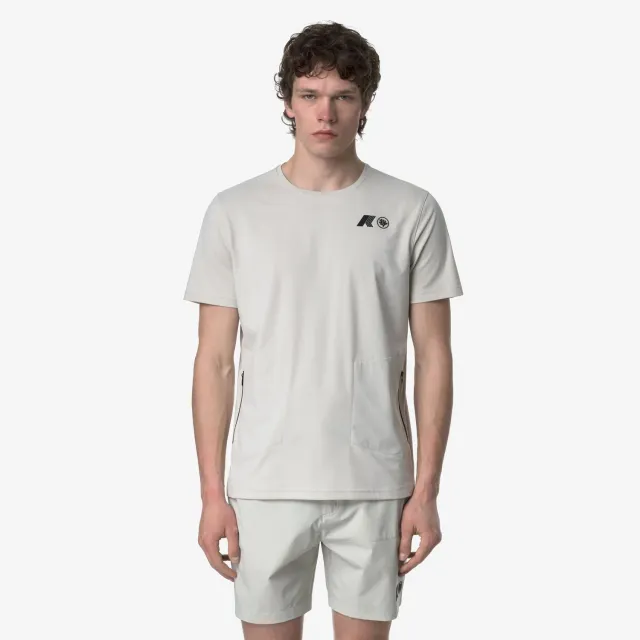 K-Way Seril Coral Gardeners tricou bej pliabil