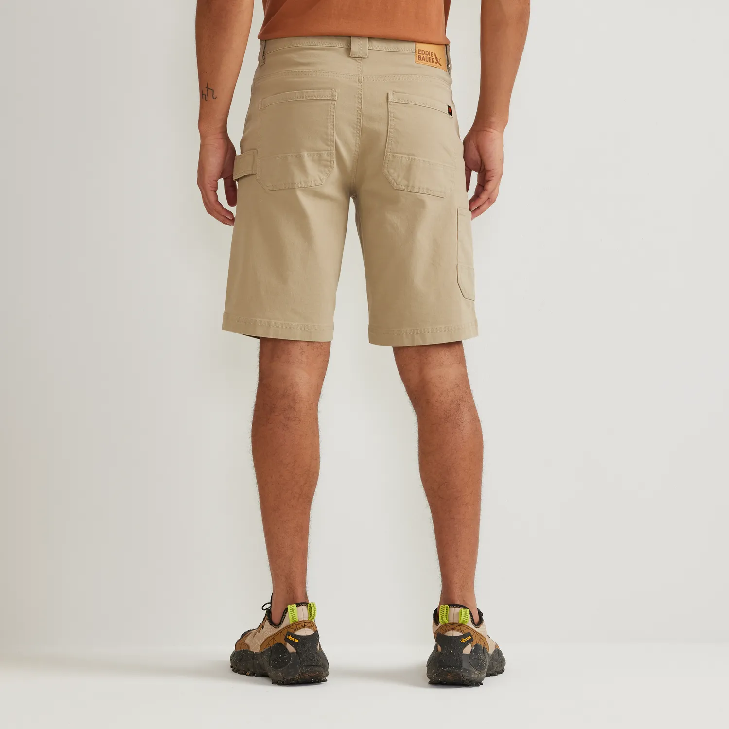 Eddie Bauer Mountain Flex 2.0 pantaloni scurti maro stretch