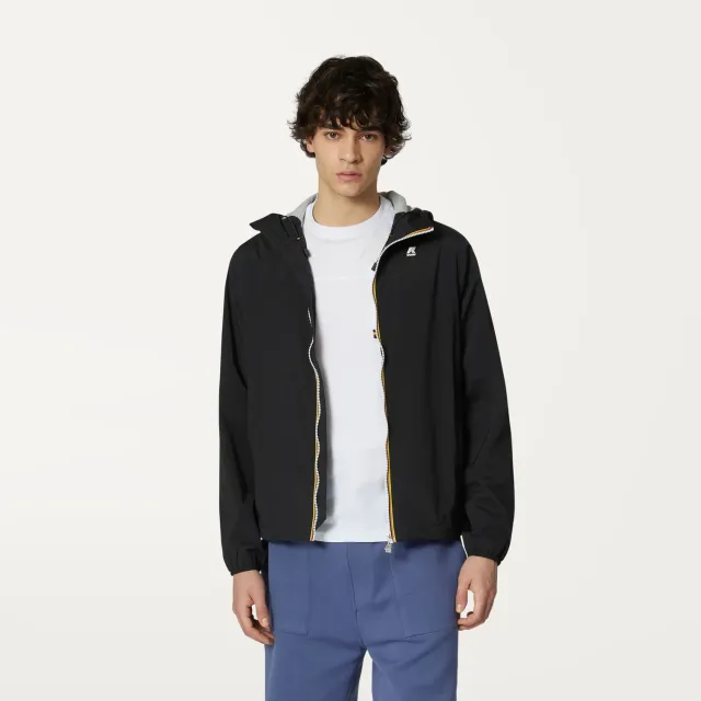 K-Way Jack Stretch Nylon Jersey geaca barbati negru