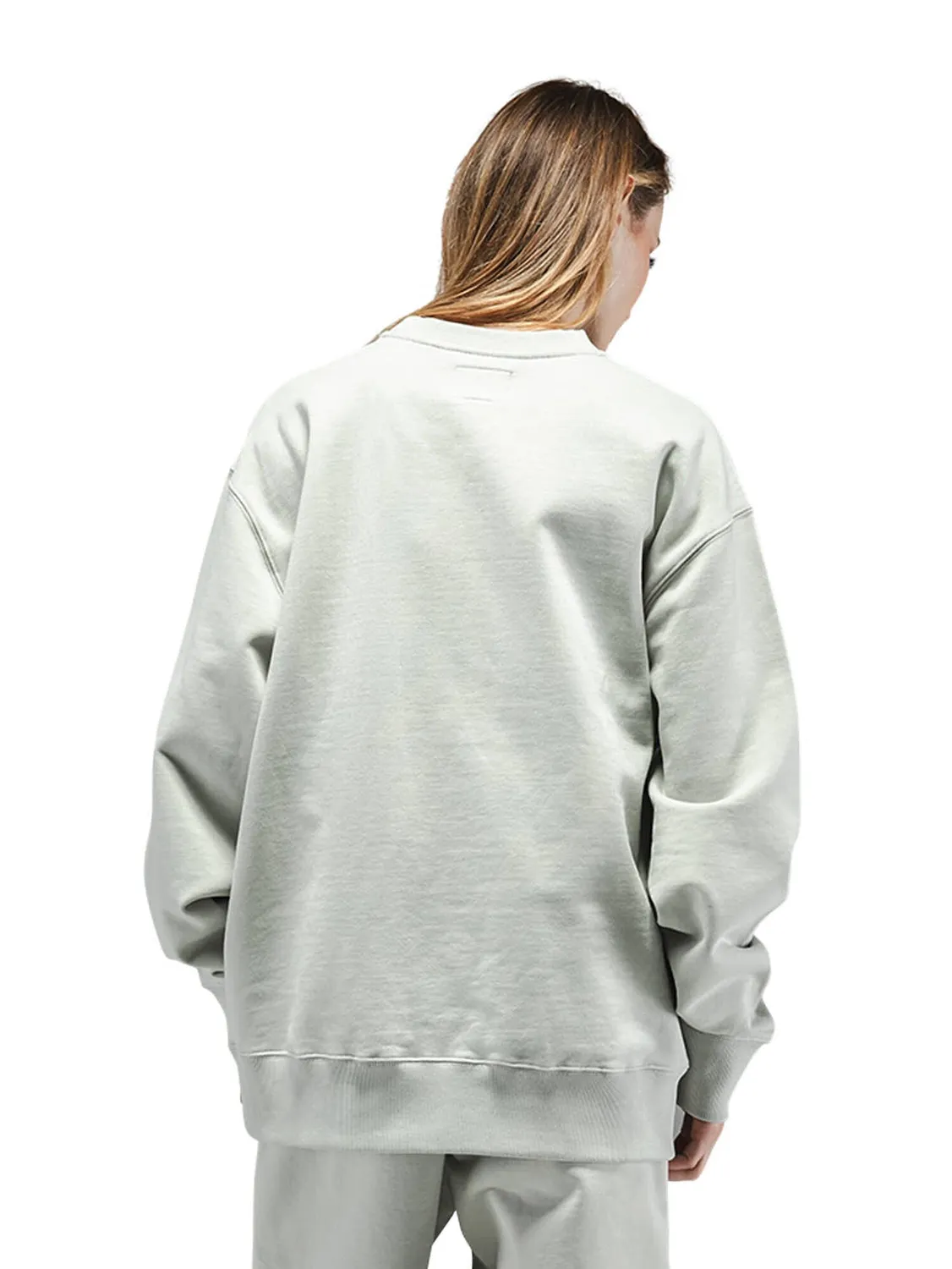 Alpha Industries Essential French Terry Crewneck Gen II bluză gri deschis ușoară