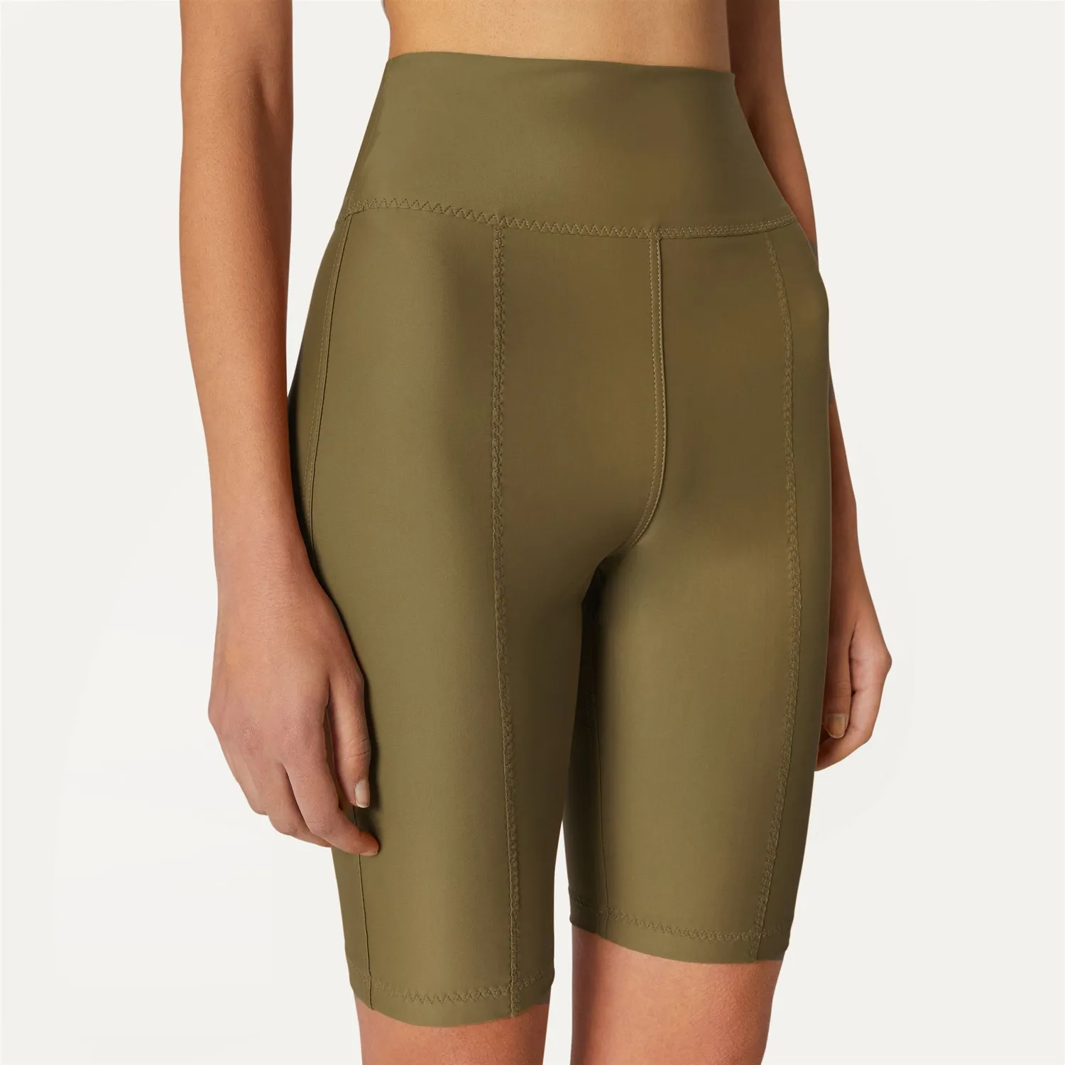 K-Way Cyclel pantaloni scurti dama maro ciclist elastic