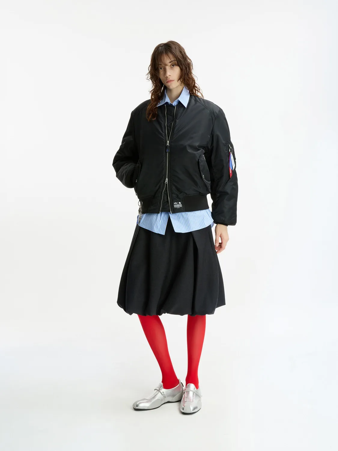 Alpha Industries MA-1 Significant geacă bomber negru călduroasă