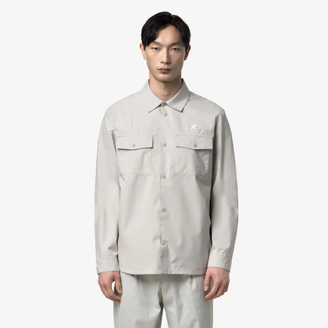 K-Way Umbert Stretch 2Layers geaca barbati bej impermeabila