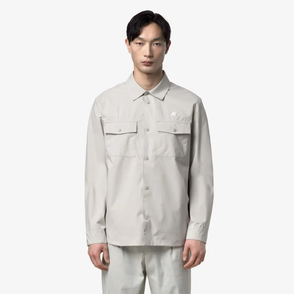 K-Way Umbert Stretch 2Layers geaca barbati bej impermeabila