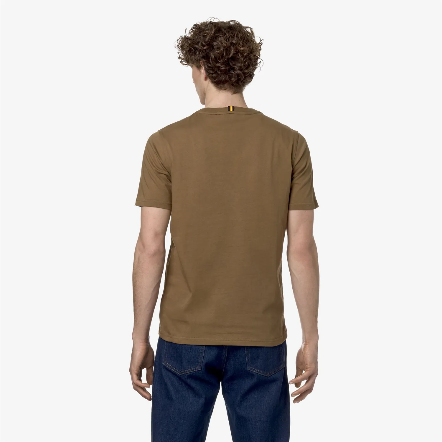 K-Way Odom Typo Est. tricou barbati maro bumbac